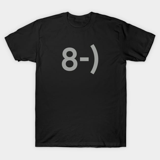 Emoticon – Sunglasses T-Shirt by Dez53